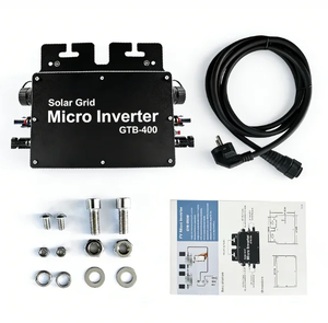 Micro-onduleur monophasé 300W 350W 400W 120V 230V étanche avec enregistreur de données WiFi pour installation solaire domestique - Product Image 4