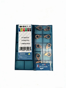 Herramienta de Ranurado Interno <span class=keywords><strong>en</strong></span> Forma de Coma MB09-200-R1.0, Radio de 4.0 mm, Longitud de 200 mm, Ranura de Precisión de Carburo para Acero Inoxidable/Hierro Fundido/Acero - Product Image 2
