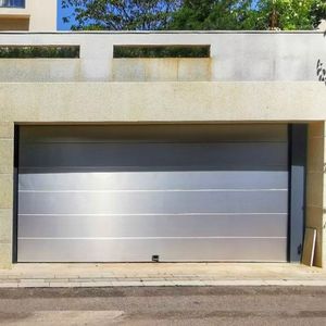 <span class=keywords><strong>Porte</strong></span> <span class=keywords><strong>de</strong></span> <span class=keywords><strong>garage</strong></span> sectionnelle isolée en panneaux sandwich en aluminium, <span class=keywords><strong>porte</strong></span> <span class=keywords><strong>de</strong></span> <span class=keywords><strong>garage</strong></span> automatique à commande à distance, <span class=keywords><strong>porte</strong></span> enroulable pour villa - Product Image 5