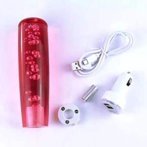 Clear Crystal Manual Shift Botão 100mm 150mm Carro Universal Engrenagem Alavanca Personalidade Manual Shift Cabeça - Product Image 5