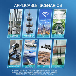 Antenne omnidirectionnelle en fibre de verre à gain élevé 8-12dBi IP67 pour l'extérieur, 433-915MHz, pour <span class=keywords><strong>brouilleur</strong></span> de drones pour stations de base UAV - Product Image 2