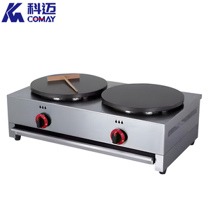 Macchina per Crepes a Gas in Acciaio Inox di Alta Qualità, Nuova 220V, Facile da Usare, con Piastra Rotante per Pancake e Crepes - Product Image 1