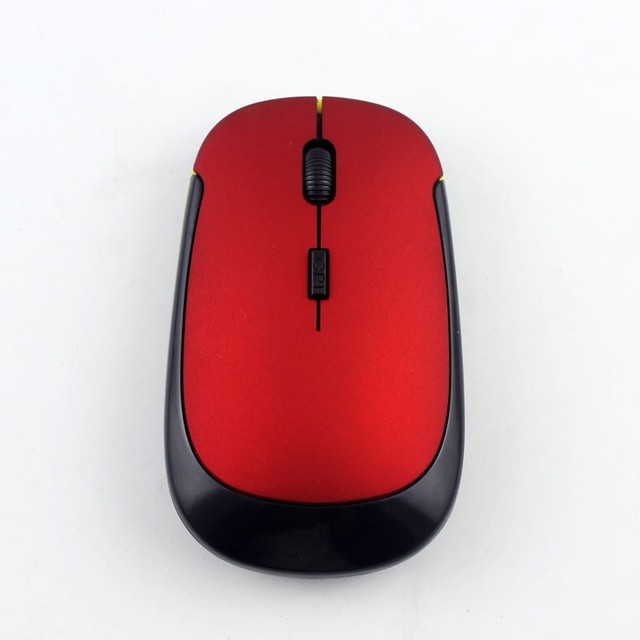 Factory Stock Wholesale Laptop Office Use Ultra-thin Wireless Battery Mouse 2.4g USB Interface