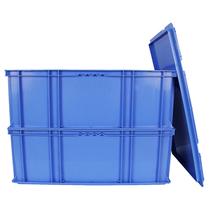 Giá Rẻ Giá rắn <span class=keywords><strong>Stackable</strong></span> Thùng nhựa với nắp doanh thu hộp lưu trữ hộp Nhựa thùng - Product Image 2