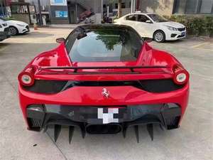 Parachoques trasero de coche de fibra de carbono medio estilo V para <span class=keywords><strong>Ferrari</strong></span> <span class=keywords><strong>458</strong></span> <span class=keywords><strong>Italia</strong></span> Speciale - Product Image 4