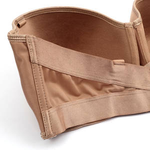 บราไร้สาย Solf ชุดชั้นในประจำวัน บราไซส์ใหญ่พิเศษ ขนาดพอดีตัว ครอบคลุมเต็มที่ ไซส์ควีน 1/2 คัพ ปีกซิลิโคนกันลื่น ติดหลังด้วยตะขอ บราแบบติดกาว ครึ่งคัพ - Product Image 5