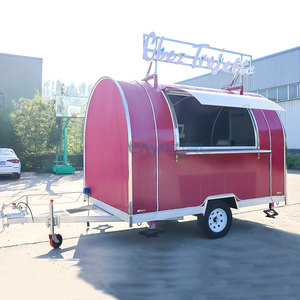 Remolque de Comida Pequeño CAMPTRL, Camioneta de Helados Eléctrica, Camión de Comida Móvil, Carrito de Comida para Snacks y Hamburguesas - Product Image 1