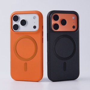 เคสโทรศัพท์มือถือแม่เหล็กแบบด้านสุดหรูสำหรับ iPhone 17 16 Pro Max รองรับการชาร์จไร้สาย ป้องกันแรงกระแทก ฝาหลังป้องกัน - Product Image 5