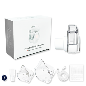 वयस्कों और बच्चों के लिए जाल के साथ पोर्टेबल इलेक्ट्रिक जाल नेबुलाइज़र मशीन के साथ पोर्टेबल इलेक्ट्रिक जाल नेबुलाइजर मशीन - Product Image 2