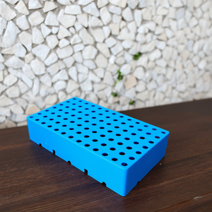 Toka bağlantı tasarımı ile küçük boyutlu plastik tepsi, ev kullanımı, depo ve süpermarket için uygun 1000*600*100mm - Product Image 3