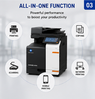 Copieur multifonction couleur A4 d'occasion, imprimante, scanner, équipement de bureau compatible avec C4050i
