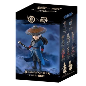Venta al por mayor: Figuras de moda de la serie Weiciyuan Hua Jiang Hu Bad Guys Q Version Blind Box Vol.1, accesorios de <span class=keywords><strong>anime</strong></span> nacionales. - Product Image 2