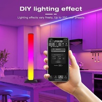 Barre lumineuse LED numérique Smart Home WLED-GL-LB-003 application/télécommande, MQTT/assistant domestique/compatible Alexa