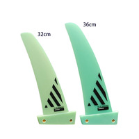 Aileron de planche de windsurf simple en fibre de verre G10 haute résistance, ultraléger, avec fixation Deep Tuttle, pour le windsurf