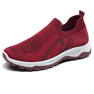 Scarpe da <span class=keywords><strong>donna</strong></span> sportive Casual scarpe intrecciate a <span class=keywords><strong>calzino</strong></span> traspiranti da <span class=keywords><strong>donna</strong></span> scarpe da ginnastica da passeggio scarpe da corsa da <span class=keywords><strong>donna</strong></span> - Product Image 5