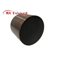 Konverter Katalitik Tiga Jalur MX Exhaust dengan Pembawa Sarang Lebah Keramik/Logam dengan 100-1200cpsi untuk Sistem Knalpot Euro4 5