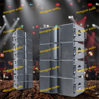 Kotak Speaker Array 2 Way Line 8 inci, peralatan suara Audio profesional, kabinet Speaker suara pasif