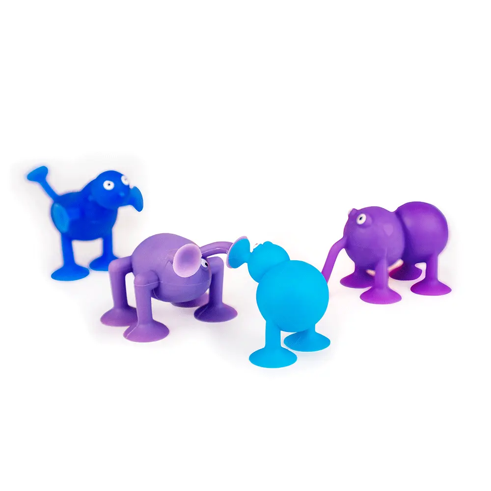Hot Pocket Figure Toys Flexible Educational Sensory Small Animal Toys Autism Special Needs Fidget Connecting Kids Stem Toy