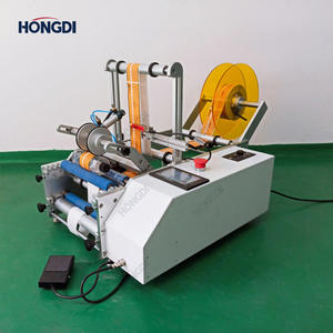 เครื่องติดฉลากอัตโนมัติขนาดเล็กความแม่นยำสูงสำหรับขวดน้ำหอม ภาชนะบรรจุน้ำมันหอมระเหย กระป๋องแก้ว/โลหะ บรรจุภัณฑ์เครื่องสำอาง - Product Image 6