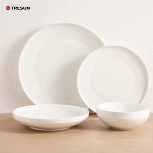 Juego de vajilla de porcelana fina blanca de primera calidad de la fábrica TRESUN en China, nueva porcelana fina. - Product Image 3