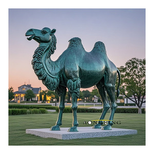 Yaşam boyutu bronz pirinç penguen heykeli Metal döküm hayvan heykel bahçe dekor için - Product Image 4