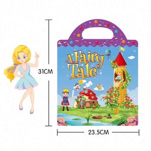 Toddlers Reusable Travel Toys Boys Girls Body Dinosaurs Animals Learning <b>Gift</b> Christmas Sticker Book for Kids - Product Image 6