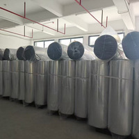 Rouleau d'isolation en aluminium à bulles d'air, barrière réfléchissante contre la chaleur, pour toiture métallique et mur de entrepôt, vente en gros d'usine