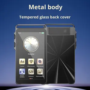 Traducteur multilingue 2025, interprétation simultanée, hors ligne, intelligence artificielle intelligente, apprentissage de l'<span class=keywords><strong>anglais</strong></span>, enregistrement de conférence, <span class=keywords><strong>photo</strong></span> - Product Image 4