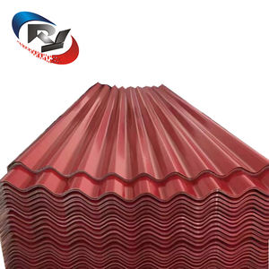 Tôle de toiture galvanisée en <span class=keywords><strong>acier</strong></span> enduite de couleur verte orange de tuile de toiture en <span class=keywords><strong>acier</strong></span> ondulée de 0.5mm Ppgi - Product Image 6