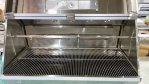 Barbecue rotatif en acier inoxydable robuste pour camping en plein air avec chauffage infrarouge pour porc, agneau et <span class=keywords><strong>poulet</strong></span> entiers - Product Image 2