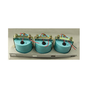 2 इंच 52mm ट्रिपल गेज किट वोल्ट पानी अस्थायी तेल प्रेस गेज सेंसर 1 में 3 के साथ कार मीटर किट - Product Image 5