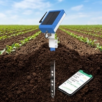 Capteur intelligent NPK 7-en-1 pour sols multicouches |   Analyseur de sol sans fil RS485 pour l'agriculture de précision, mesurant EC, PH, température et humidité