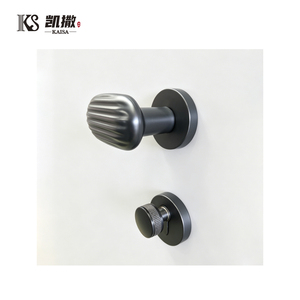 Porte de sécurité simple en aluminium isolée de style européen classique, anti-froid, insonorisée, charnières cachées, villa et manoir - Product Image 3