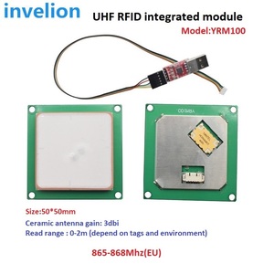YRM100 TTL UHF RFID <span class=keywords><strong>Reader</strong></span> Writer Module con antena integrada 0-5.5dBi para Arduino ESP32 Raspberry Pi - Product Image 5