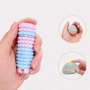 Dreiteiliges 3D-Gedrucktes Sensorisches Spielzeug 3D-Gedrucktes Schmerzstimulations-Fidget-Spielzeug Achsen-Spike-Roller Stressabbau-Spielzeug - Product Image 3