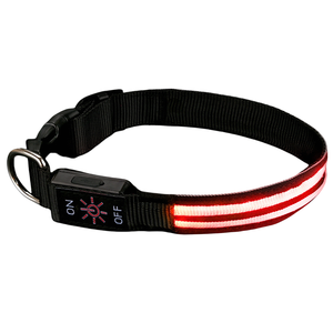 UBS carga LED <span class=keywords><strong>collar</strong></span> luminoso mascota perro <span class=keywords><strong>collar</strong></span> cuello anillo luminoso tirar cinturón cuerda de tracción - Product Image 6