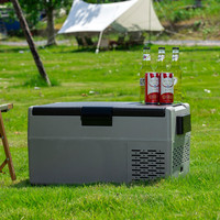 Vente en gros de mini réfrigérateur 12 V de haute qualité Réfrigérateur de camping au propane Réfrigérateur portable 12 V 25L Réfrigérateur congélateur portable