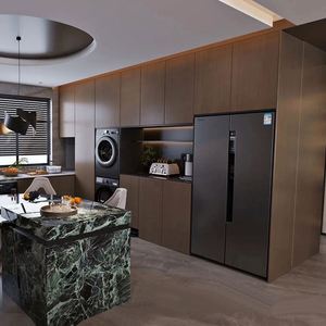 Muebles de Madera de Estilo Italiano de Lujo Ligero, Armarios y Guardarropas Personalizables para Cocina, Apartamento o Villa - Product Image 6