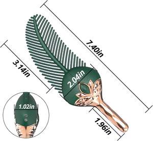 10 Modes de vibration vibrant plume de paon <span class=keywords><strong>Tickler</strong></span> Silicone jouets sexuels pour adultes vibrateur avec préliminaires - Product Image 2