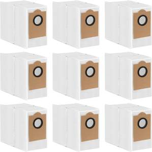 Sacchetto Raccoglipolvere in Fibra Riutilizzabile di Ricambio per <span class=keywords><strong>Robot</strong></span> <span class=keywords><strong>Aspirapolvere</strong></span> <span class=keywords><strong>Lefant</strong></span> M3, Alta Capacità per Uso Domestico - Product Image 4