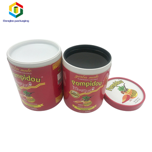 De grado de alimentos cartón ronda tubo de papel caja de embalaje de café de tubo para alimentos - Product Image 3
