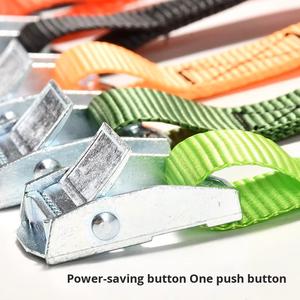 <span class=keywords><strong>Sangle</strong></span> d'arrimage à <span class=keywords><strong>cliquet</strong></span> TIANMA TM-01 de 1 pouce pour moto, avec boucle à came et double crochet en J, en polyester, résistance à la rupture, largeur 25 mm - Product Image 5