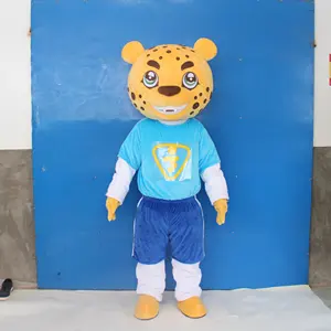 Funtoys sıcak satış spor kaplan maskot kostüm kaplan özel Anime Cosplay maskot kostüm