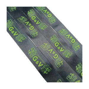 Acceso conveniente Poliéster Llavero Correas Cuerda Eventos Cordón Colgar Teléfono móvil Tarjeta de identificación y <span class=keywords><strong>llaves</strong></span> con serigrafía - Product Image 3