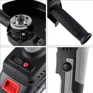 125mm Brushless Cordless <b>Angle</b> 20000RPM Industrial Rechargeable DIY <b>Cutting</b> Polishing <b>Tool</b> Grinding - Product Image 4