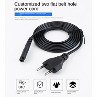 Cordon d'alimentation en gros avec prise américaine, chargeur 8 broches, norme européenne CEE, cordon d'alimentation CA femelle standard national pour appareils électroménagers UE