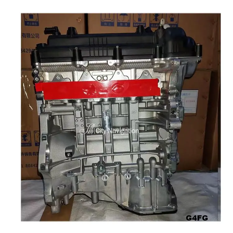 Новый двигатель с длинным блоком G4FG G4FC G4ED 1,6 бензиновый двигатель для Hyundai Elantra i20 Accent Elantra Kia K3
