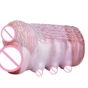 YOCY 2 en 1 Masturbadores Anales y Vaginales Artificiales, Vagina de Bolsillo, Silicona Suave, Masturbadores Masculinos - Product Image 1