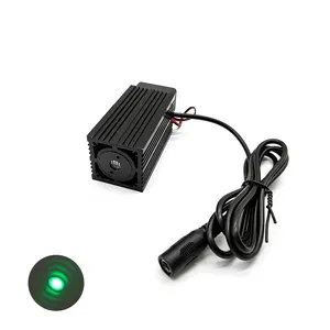 High Power 520nm with Thin Beam 300mw 500mw 1w Green Dot Laser Module For Room Escape/ Maze props/ Bar Dance Lamp