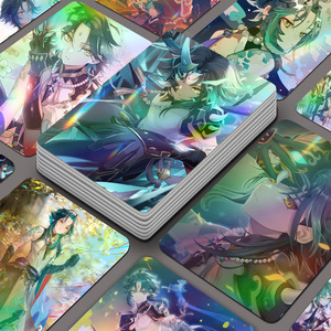 Personalizado Holográfico Luffy Vivi Perona Cartão De Negociação Protetor Kraft Papel Tampa Exterior Magia MTG Jogo Cartão Manga Papelão - Product Image 6